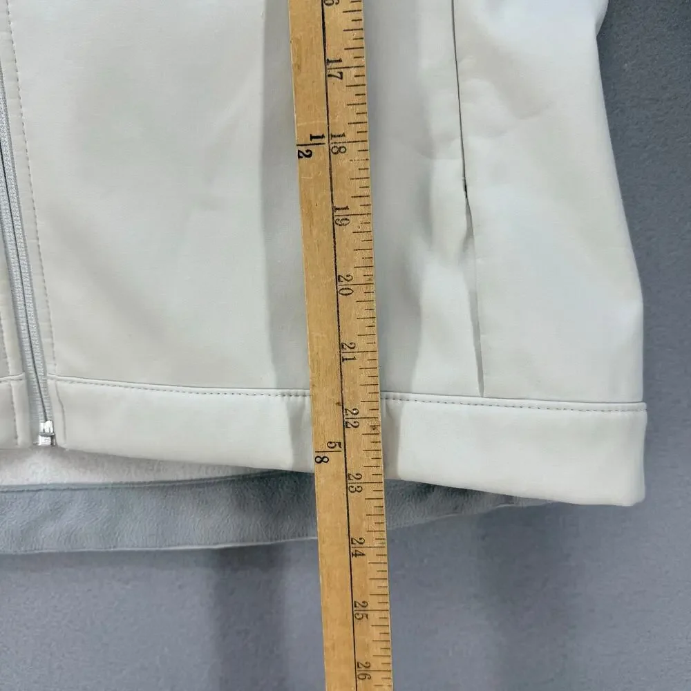 The North Face Soft Shell Jacket Women's M Off White TNF Apex Outdoor Gear - Picture 16 of 16